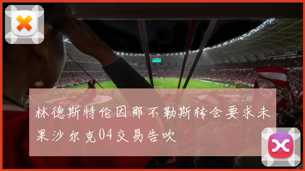 林德斯特伦因那不勒斯转会要求未果沙尔克04交易告吹